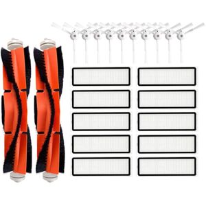 Tlily - For Xiaomi mi Robot Vacuum 1 / 2 / 1S / Rockrobo Vacuum V1 / S5 Max / S6 MaxV / E25 Hepa Filter Side Main Brush Parts Tlily - For Xiaomi mi Robot Vacuum 1 / 2 / 1S / Rockrobo Vacuum V1 / S5 Max / S6 MaxV / E25 Hepa Filter Side Main Brush Parts