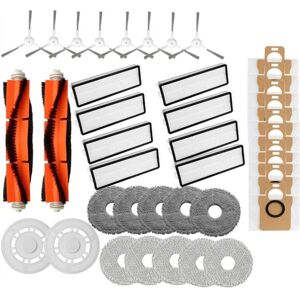 Tlily - For Xiaomi Mijia Omni 2 /C102CN Dreame S10+ Main Side Brush Hepa Filter Mop Pad Dust Bag Replacement Spare Parts Tlily - For Xiaomi Mijia Omni 2 /C102CN Dreame S10+ Main Side Brush Hepa Filter Mop Pad Dust Bag Replacement Spare Parts