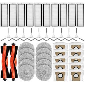 TLILY For Xiaomi Robot Vacuum X20+ / X20 Plus Replacement Parts Accessories Main Side Brush Hepa Filter Mop Cloth Dust Bag TLILY For Xiaomi Robot Vacuum X20+ / X20 Plus Replacement Parts Accessories Main Side Brush Hepa Filter Mop Cloth Dust Bag