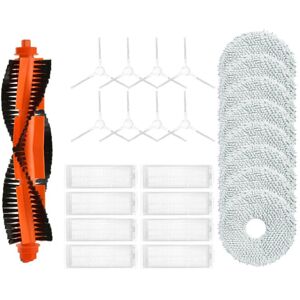 Tlily - For Xiaomi Robot Vacuum X20 / Xiaomi Mijia Self-Cleaning Robot 2 / C101 Main Side Brush Hepa Filter Mop Cloths Parts Tlily - For Xiaomi Robot Vacuum X20 / Xiaomi Mijia Self-Cleaning Robot 2 / C101 Main Side Brush Hepa Filter Mop Cloths Parts
