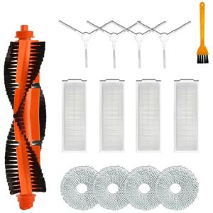 TLILY For Xiaomi X20 C101 Robot Vacuums Kit Spare Parts Accessories Mop Pad Wipe Roller Brush Hepa Filter Dust Bags TLILY For Xiaomi X20 C101 Robot Vacuums Kit Spare Parts Accessories Mop Pad Wipe Roller Brush Hepa Filter Dust Bags