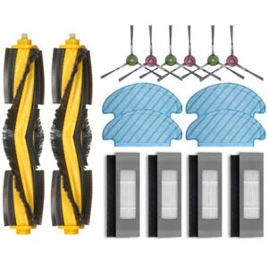 Tlily - hepa Filter Main Side Brush Mop Cloth for ecovacs Deebot T9 aivi T8 aivi N8 Pro 920 950 Vacuum Cleaner Replacement Parts Tlily - hepa Filter Main Side Brush Mop Cloth for ecovacs Deebot T9 aivi T8 aivi N8 Pro 920 950 Vacuum Cleaner Replacement Parts