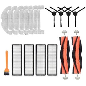 Tlily - Main Brush Hepa Filter Side Brush Mop Cloth for Xiaomi Dreame Bot Z10 Pro Dreame L10 Plus Vacuum Cleaner Tlily - Main Brush Hepa Filter Side Brush Mop Cloth for Xiaomi Dreame Bot Z10 Pro Dreame L10 Plus Vacuum Cleaner