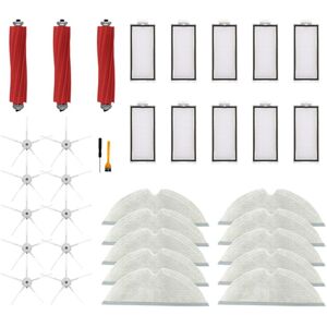 Tlily - Main Brush Side Brush Filter Mop Cloth for Xiaomi Roborock Q7 Max,Q7 Max+,Q7 Plus,T8 Robot Vacuum Cleaner Spare Parts Tlily - Main Brush Side Brush Filter Mop Cloth for Xiaomi Roborock Q7 Max,Q7 Max+,Q7 Plus,T8 Robot Vacuum Cleaner Spare Parts