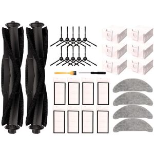 Tlily - Main side brush filter dust bag and mop cloth replacement accessories for Xiaomi Roidmi Eve Plus SDJ01RM Vacuum cleaner Tlily - Main side brush filter dust bag and mop cloth replacement accessories for Xiaomi Roidmi Eve Plus SDJ01RM Vacuum cleaner