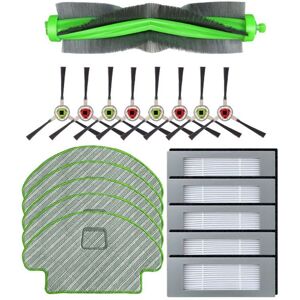 Tlily - Main Side Brush Hepa Filter Mop Cloths Replacement Parts for Combo 113 R113840 Robotic Vacuum Cleaner Tlily - Main Side Brush Hepa Filter Mop Cloths Replacement Parts for Combo 113 R113840 Robotic Vacuum Cleaner