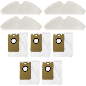 TLILY Mop Cloth Dust Bag Replacement Kit for Proscenic M7 Pro / Uoni V980 Plus Vacuum Cleaner Spare TLILY Mop Cloth Dust Bag Replacement Kit for Proscenic M7 Pro / Uoni V980 Plus Vacuum Cleaner Spare