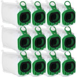 SJQKA Pack of 12 vacuum cleaner bags for Vorwerk Kobold VB100 and VB 100, replacement bags for Vorwerk Kobold FP100 and FP 100 vacuum cleaners SJQKA Pack of 12 vacuum cleaner bags for Vorwerk Kobold VB100 and VB 100, replacement bags for Vorwerk Kobold FP100 and FP 100 vacuum cleaners