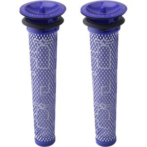 Sjqka - Pack of 2 replacement pre-filters for Dyson DC58, DC59, V6, V7, V8. Spare part 965661-01. 3 filters Sjqka - Pack of 2 replacement pre-filters for Dyson DC58, DC59, V6, V7, V8. Spare part 965661-01. 3 filters