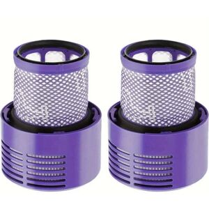 COOCHEER Pack of 2 replacement V10 filters for the Dyson Cyclone series. Reference: 969082 01. COOCHEER Pack of 2 replacement V10 filters for the Dyson Cyclone series. Reference: 969082 01.