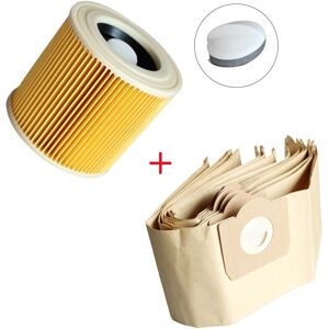 Cyslmuk - Pack of 5 Filter Element Suitable for Karcher NT20/1 NT30/1 n T38 Vacuum Cleaner, Accessories Cyslmuk - Pack of 5 Filter Element Suitable for Karcher NT20/1 NT30/1 n T38 Vacuum Cleaner, Accessories