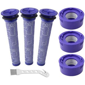 OSUPER Pack of 6 hepa Pre-Filters and 2 Post-Filters Compatible with Dyson, Replacement Part for V8 and V7 Model, Vacuum Cleaner Accessories, OSUPER Pack of 6 hepa Pre-Filters and 2 Post-Filters Compatible with Dyson, Replacement Part for V8 and V7 Model, Vacuum Cleaner Accessories,