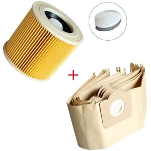 Pack of filter elements suitable for Kärcher NT20/1 NT30/1 n T38 vacuum cleaner Ymyny accessories Pack of filter elements suitable for Kärcher NT20/1 NT30/1 n T38 vacuum cleaner Ymyny accessories