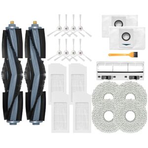 Tlily - Parts for Ecovacs Debot T20 Pro Robotic Vacuum Cleaner Main Side Brush Mop Cloth Cover Hepa Filter Accessory Spare Part Tlily - Parts for Ecovacs Debot T20 Pro Robotic Vacuum Cleaner Main Side Brush Mop Cloth Cover Hepa Filter Accessory Spare Part