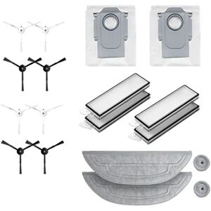 Tlily - Replaceable Accessories for S8 MaxV Ultra G20s Robot Vacuum Cleaner Mop Choth Bags Side Brush Filter Tlily - Replaceable Accessories for S8 MaxV Ultra G20s Robot Vacuum Cleaner Mop Choth Bags Side Brush Filter