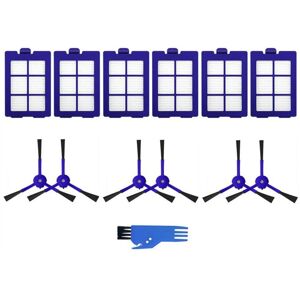 TLILY Replacement for Eufy Robovac X8 Hybrid Robot Vacuum Cleaner Replacement Spare Parts Side Brush Hepa Filter Accessories TLILY Replacement for Eufy Robovac X8 Hybrid Robot Vacuum Cleaner Replacement Spare Parts Side Brush Hepa Filter Accessories