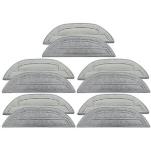 Tlily - Replacement Mop Cloth for S8 MaxV Ultra/G20S/S8pro Maxv Robot Vacuum Cleaner Microfiber Cleaning Accessories - 10 Pcs Tlily - Replacement Mop Cloth for S8 MaxV Ultra/G20S/S8pro Maxv Robot Vacuum Cleaner Microfiber Cleaning Accessories - 10 Pcs