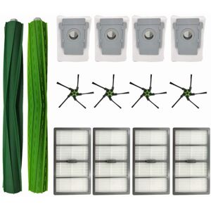 Tlily - Replacement Part Main Brush Side Brushes hepa Filter Compatible for IRobot Roomba S9 Vacuum Cleaner Accessories Tlily - Replacement Part Main Brush Side Brushes hepa Filter Compatible for IRobot Roomba S9 Vacuum Cleaner Accessories