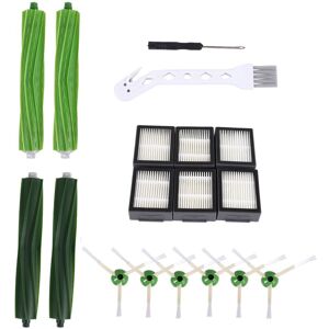 Tlily - Replacement Parts for I3 I4 I6 I7 I8 E5 E6 E7 Robot Vacuum Cleaner Main Side Brush hepa Filter Tlily - Replacement Parts for I3 I4 I6 I7 I8 E5 E6 E7 Robot Vacuum Cleaner Main Side Brush hepa Filter