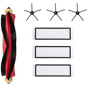 Tlily - Replacement Parts for Xiaomi Roborock S4 E4 S5 S6 S5 Max Rubber Side Brush Main Brush Filter Roller 7pcs Accessories Tlily - Replacement Parts for Xiaomi Roborock S4 E4 S5 S6 S5 Max Rubber Side Brush Main Brush Filter Roller 7pcs Accessories