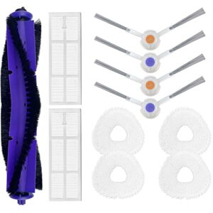 Tlily - Replacement Parts Main Brush Side Brush Hepa Filter Compatible for Narwal J3 Robot Vacuum Cleaner Accessories Tlily - Replacement Parts Main Brush Side Brush Hepa Filter Compatible for Narwal J3 Robot Vacuum Cleaner Accessories