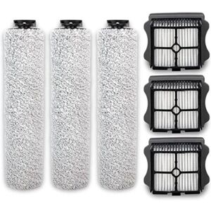 Tlily - Replacement Roller Brush and Filter Kit Compatible for Floor One S3 IFloor 3 Cordless Wet Dry Vacuum Tlily - Replacement Roller Brush and Filter Kit Compatible for Floor One S3 IFloor 3 Cordless Wet Dry Vacuum