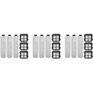 Tlily - Replacement Roller Brush and Filter Kit Compatible for Tineco Floor One S3 and IFloor 3 Cordless Wet Dry Vacuum X3 I500097138 Tlily - Replacement Roller Brush and Filter Kit Compatible for Tineco Floor One S3 and IFloor 3 Cordless Wet Dry Vacuum X3 I500097138