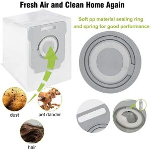 Tlily - Replacement Roller Brush Side Brushes hepa Filters Compatible for iRobot Roomba i7 i7+ i3 E5 Vacuum Cleaner Accessories Tlily - Replacement Roller Brush Side Brushes hepa Filters Compatible for iRobot Roomba i7 i7+ i3 E5 Vacuum Cleaner Accessories