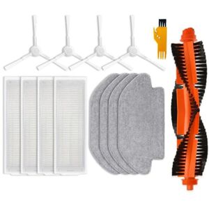Tlily - Replacement Spare Parts for Xiaomi Robot Vacuum S10/ S12 B106GL Vacuum Accessories Main Side Brush Hepa Filter Mop Cloth Tlily - Replacement Spare Parts for Xiaomi Robot Vacuum S10/ S12 B106GL Vacuum Accessories Main Side Brush Hepa Filter Mop Cloth