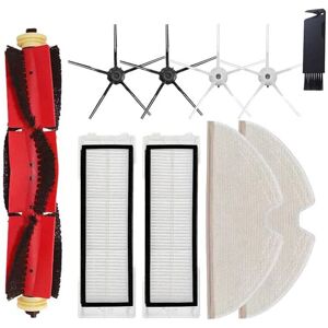TLILY Roller Brush Side Brush Filter Rag Kit for Xiaomi Roborock S6 MaxV S6 Pure S5 S5 Max T6 E4 E35 E20 Robot Vacuum Cleaner TLILY Roller Brush Side Brush Filter Rag Kit for Xiaomi Roborock S6 MaxV S6 Pure S5 S5 Max T6 E4 E35 E20 Robot Vacuum Cleaner