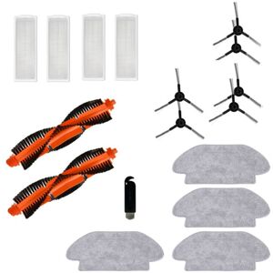 Tlily - Roller Brushes Hepa Filter Mop Cloth for Xiaomi Robot Vacuum-Mop p STYTJ02YM Robot Vacuum Cleaner Replacement Parts Tlily - Roller Brushes Hepa Filter Mop Cloth for Xiaomi Robot Vacuum-Mop p STYTJ02YM Robot Vacuum Cleaner Replacement Parts