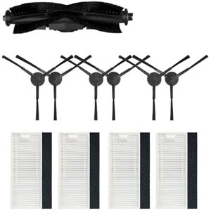 Tlily - Roller Main Side Brush Hepa Filter for Tikom G8000/G8000 Pro/Honiture G20 Robot Vacuums Spare Part Accessory Tlily - Roller Main Side Brush Hepa Filter for Tikom G8000/G8000 Pro/Honiture G20 Robot Vacuums Spare Part Accessory