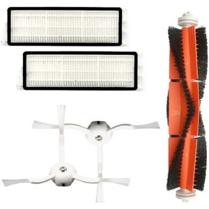 Tlily - Side Brush Main Brush Hepa Filter for Xiaomi Vacuum 2 / 1S for Roborock S50 Robot Vacuum Cleaner Accessorie Tlily - Side Brush Main Brush Hepa Filter for Xiaomi Vacuum 2 / 1S for Roborock S50 Robot Vacuum Cleaner Accessorie
