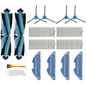 Tlily - Spare Parts for Conga 1290 1390 1590 Robot Vacuum Cleaner Main Roller Brush Side Brush Hepa Filter Mop Cloth Accessories Tlily - Spare Parts for Conga 1290 1390 1590 Robot Vacuum Cleaner Main Roller Brush Side Brush Hepa Filter Mop Cloth Accessories