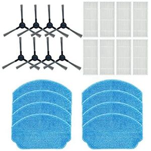 Tlily - Spare Parts Side Brush, Filter, Mop Cloth for zcwa BR150/BR151 Robot Vacuum Cleaner Spare Parts Replacement Tlily - Spare Parts Side Brush, Filter, Mop Cloth for zcwa BR150/BR151 Robot Vacuum Cleaner Spare Parts Replacement
