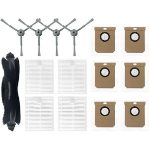 Tlily - The Accessory Set Fits for Eufy Clean L50, L50 ses, L60, L60 Hybrid Includes Roller Side Brush and hepa Filter Tlily - The Accessory Set Fits for Eufy Clean L50, L50 ses, L60, L60 Hybrid Includes Roller Side Brush and hepa Filter