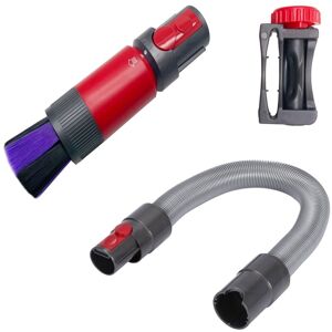 Tlily - Traceless Dust Brushes Head Hose Trigger Lock for Dyson V7 V8 V10 V11 V12 V15 Vacuum Cleaner Accessories Clean Corners Tlily - Traceless Dust Brushes Head Hose Trigger Lock for Dyson V7 V8 V10 V11 V12 V15 Vacuum Cleaner Accessories Clean Corners