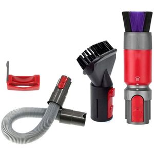 Tlily - Traceless Soft Brush Head and Hose Tool For Dyson V7 V8 V10 V11 V12 V15 Vacuum Cleaner Dust Removal Brush Accessories Tlily - Traceless Soft Brush Head and Hose Tool For Dyson V7 V8 V10 V11 V12 V15 Vacuum Cleaner Dust Removal Brush Accessories