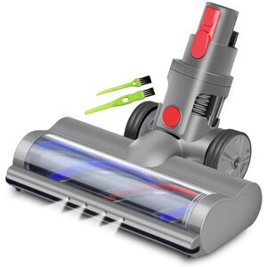 Toolive - Turbo electric motorized rotating brush compatible for Dyson V7 V8 V10 V11 V15 with hard bristle roller for parquet with automatic led light Toolive - Turbo electric motorized rotating brush compatible for Dyson V7 V8 V10 V11 V15 with hard bristle roller for parquet with automatic led light