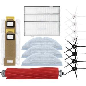 YMYNY Vacuum Cleaner Accessories Replacement Main Brush Side Brush Dust Bag hepa Filter Cleaning Cloth Roborock S7 T7S T7Plus Parts (Colors: 17pcs) mumu YMYNY Vacuum Cleaner Accessories Replacement Main Brush Side Brush Dust Bag hepa Filter Cleaning Cloth Roborock S7 T7S T7Plus Parts (Colors: 17pcs) mumu