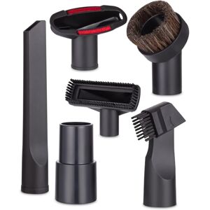 AIPERQ Vacuum Cleaner Accessory, Vacuum Cleaner Accessories, Including 2 in 1 Flat Suction Head, Round Horsehair Brush, T-Shaped Brush, Long Flat Suction AIPERQ Vacuum Cleaner Accessory, Vacuum Cleaner Accessories, Including 2 in 1 Flat Suction Head, Round Horsehair Brush, T-Shaped Brush, Long Flat Suction