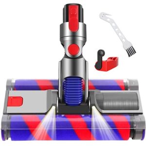 TLILY Vacuum Motor Floor Brush Head Replacement for V7 V8 V10 V11 V15 Cleaner Soft Double Roller TLILY Vacuum Motor Floor Brush Head Replacement for V7 V8 V10 V11 V15 Cleaner Soft Double Roller