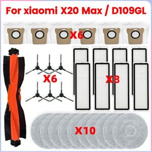 Tlily - Vacuum Parts Main Roller Side Brush Hepa Filters Mop Cloth Dust Bags Tlily - Vacuum Parts Main Roller Side Brush Hepa Filters Mop Cloth Dust Bags