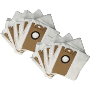 VHBW - Dust Bag for Neabot N1 Plus - White/Brown VHBW - Dust Bag for Neabot N1 Plus - White/Brown