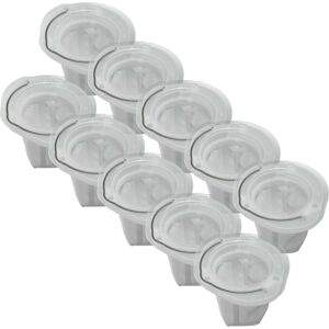 vhbw 10x Filter compatible with Black & Decker Dustbuster DVJ325J-QW, DVJ325BFS-QW, DVJ325BF-QW Handheld Vacuum Cleaner - Dust Filter vhbw 10x Filter compatible with Black & Decker Dustbuster DVJ325J-QW, DVJ325BFS-QW, DVJ325BF-QW Handheld Vacuum Cleaner - Dust Filter