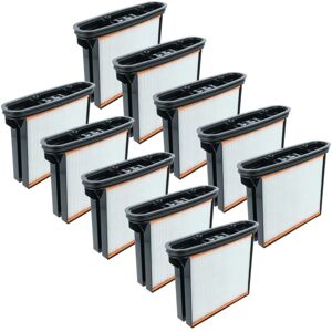 vhbw 10x Flat-Fold Filter H11 compatible with Starmix IS ARD-1250, ARD-1225 Industrial Vacuum Cleaner Wet/Dry - Pleated Filter Element vhbw 10x Flat-Fold Filter H11 compatible with Starmix IS ARD-1250, ARD-1225 Industrial Vacuum Cleaner Wet/Dry - Pleated Filter Element