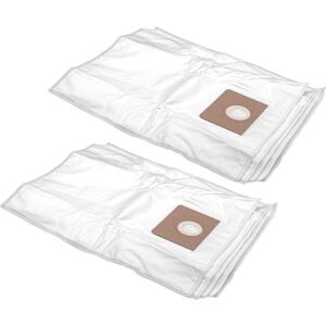 10x Vacuum Cleaner Bag compatible with Makita VC4210L/M Vacuum Cleaner - Microfleece, 35L capacity, 30 cm x 28 cm, White - Vhbw 10x Vacuum Cleaner Bag compatible with Makita VC4210L/M Vacuum Cleaner - Microfleece, 35L capacity, 30 cm x 28 cm, White - Vhbw