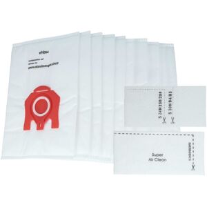 VHBW Miele Vacuum Bags - 10x Compatible with S 578, S 700, S 799, Salsa, S500 - S599 VHBW Miele Vacuum Bags - 10x Compatible with S 578, S 700, S 799, Salsa, S500 - S599