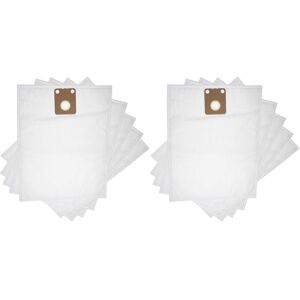 Vhbw - 10x Vacuum Cleaner Bag compatible with Nilfisk vc 300, Thor eco, VP300 eco, VP300 hepa Vacuum Cleaner, Microfleece, 42.5 cm x 27 cm, White Vhbw - 10x Vacuum Cleaner Bag compatible with Nilfisk vc 300, Thor eco, VP300 eco, VP300 hepa Vacuum Cleaner, Microfleece, 42.5 cm x 27 cm, White