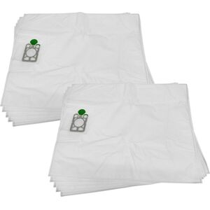 10x Vacuum Cleaner Bag compatible with Numatic WVD900, WV900 Vacuum Cleaner, Microfleece, 76 cm x 63 cm, White - Vhbw 10x Vacuum Cleaner Bag compatible with Numatic WVD900, WV900 Vacuum Cleaner, Microfleece, 76 cm x 63 cm, White - Vhbw